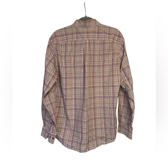 Eddie Bauer Plaid Dress Shirt - Picture 2 of 4